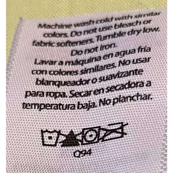 ATHLETIC WORKS ACTIVEWEAR SLEEVELESS TANK TOP, WOMENS, XL-(16-18)-YELLOW, HI-LOW - Picture 12 of 12